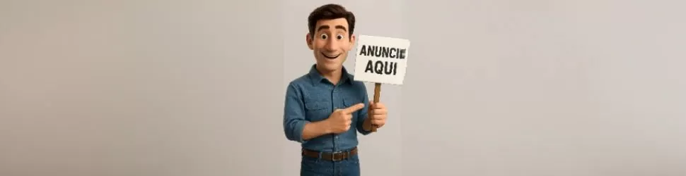 Anuncie aqui (,Homem com placa)