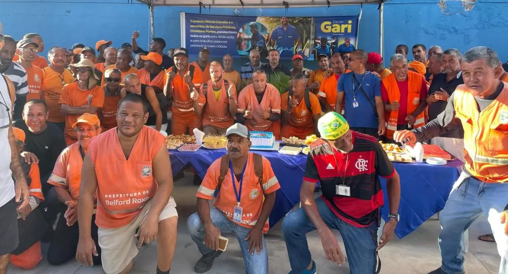 Belford Roxo celebra Dia do Gari com gratificação e reconhecimento  