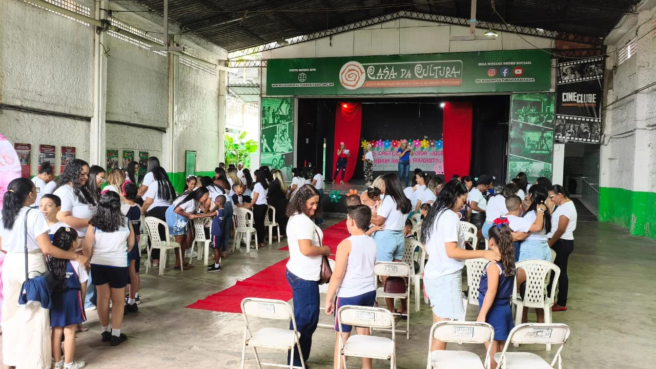 Casa da Cultura da Baixada recebe celebrações de Dia das Mães promovidas por escolas de São João de Meriti