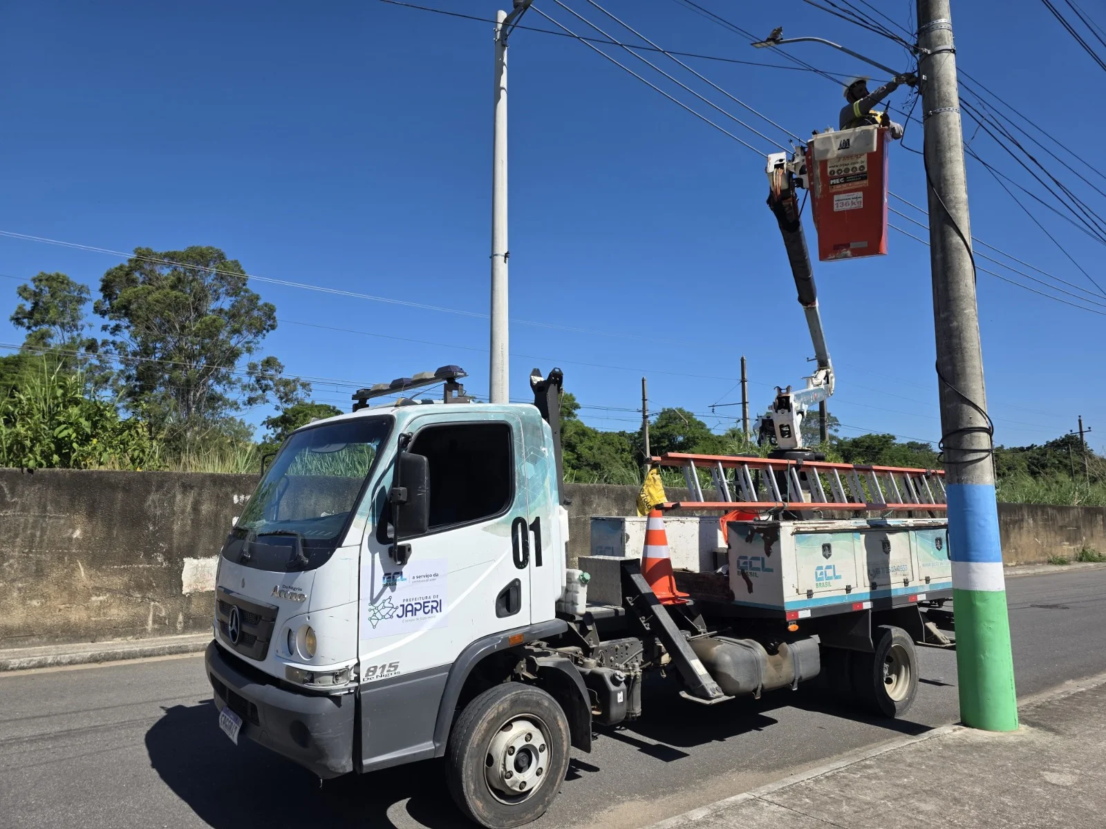 Prefeitura de Japeri amplia operação de modernização da iluminação pública