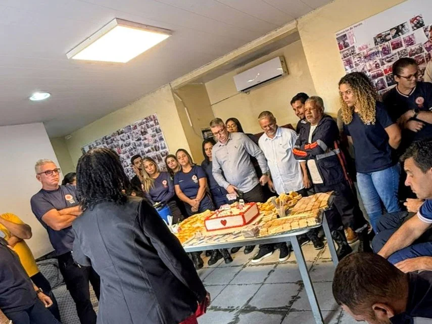 SAMU de Duque de Caxias promove encontro em homenagem à Semana da Enfermagem 2026