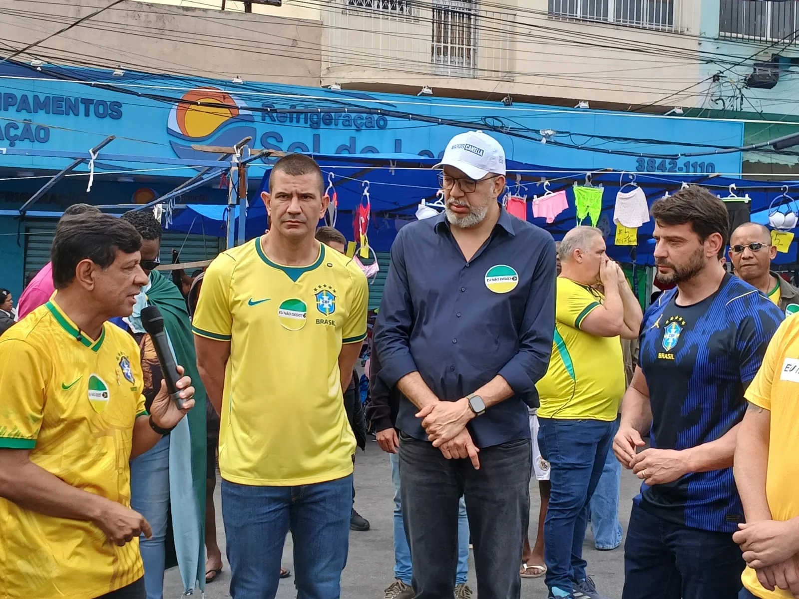 Marcelo Dino assume comando do PL em Duque de Caxias durante ato com pré-candidatos ao Governo e Senado