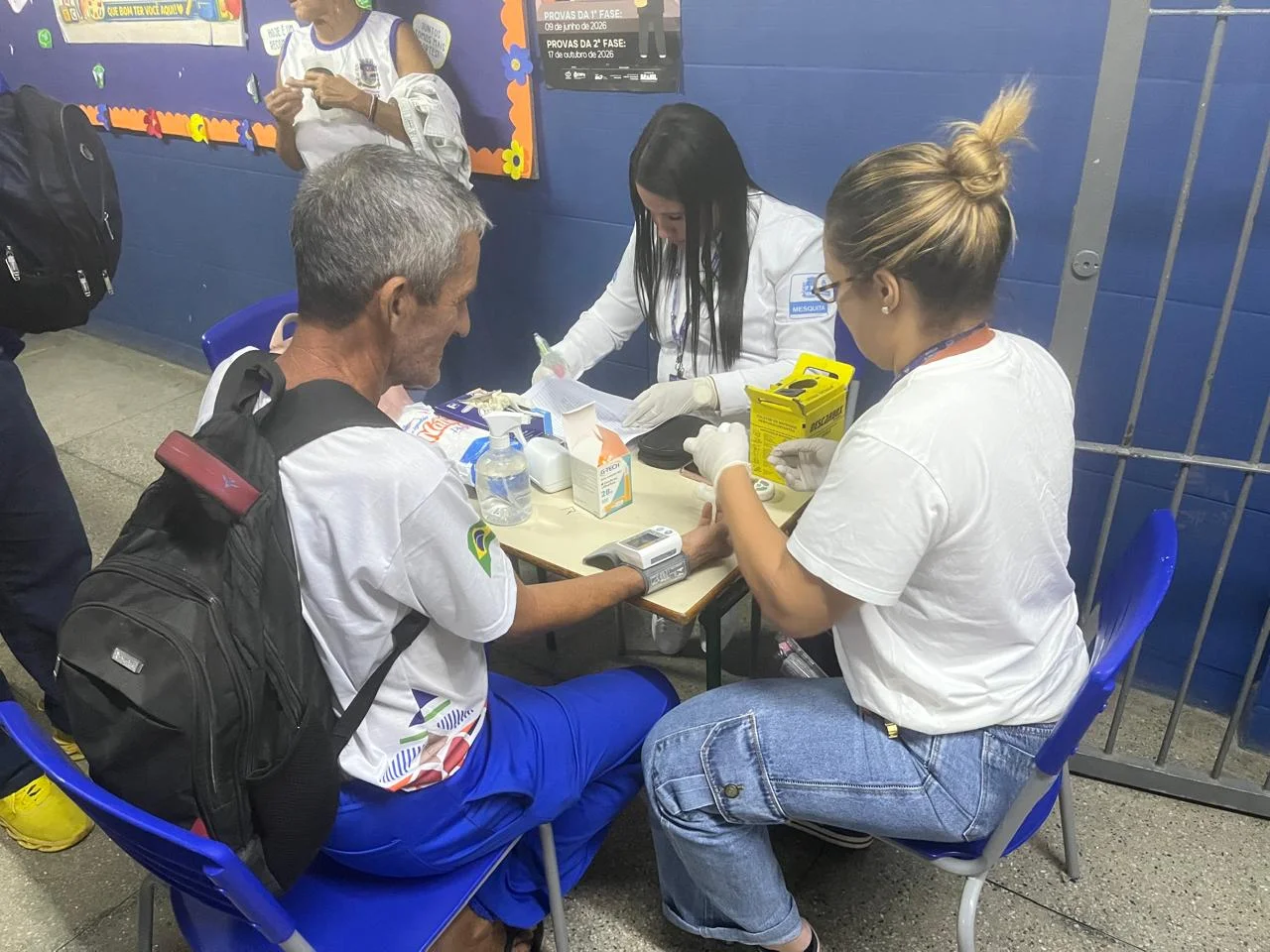 Palestra em escola de Mesquita promove conscientização sobre prevenção e qualidade de vida para alunos da EJA