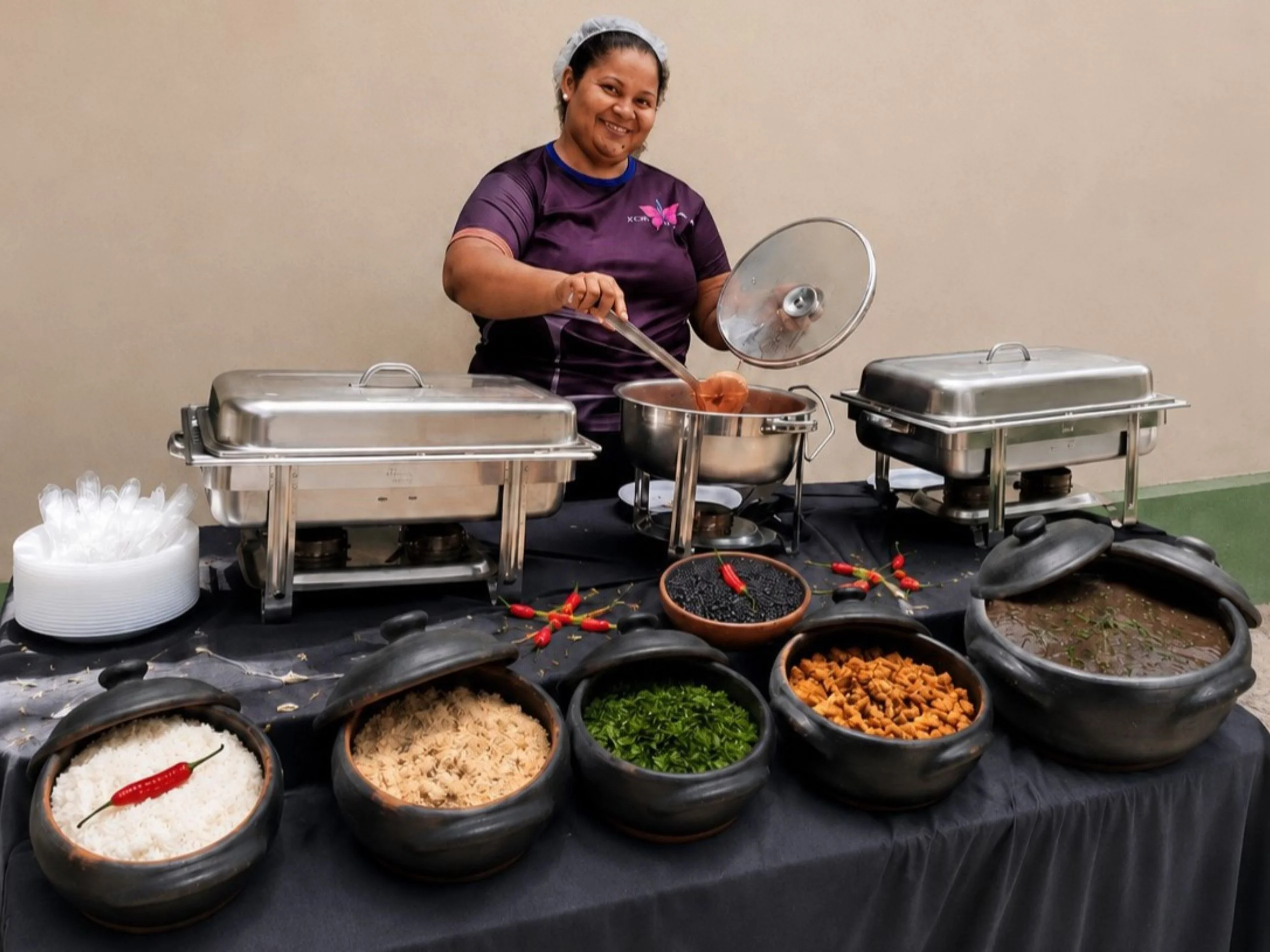 Quadra da Grande Rio recebe evento que reúne Terreiro de Crioulo, gastronomia e roda de samba