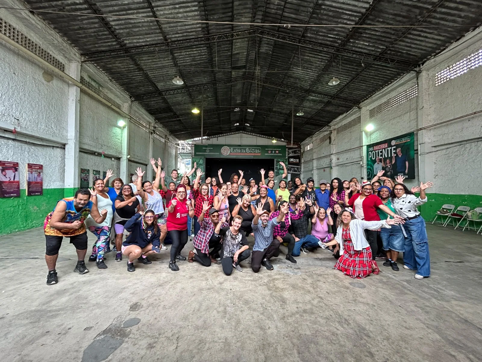 Casa da Cultura da Baixada promove café da manhã em clima de Festa Julina e reúne participantes em São João de Meriti