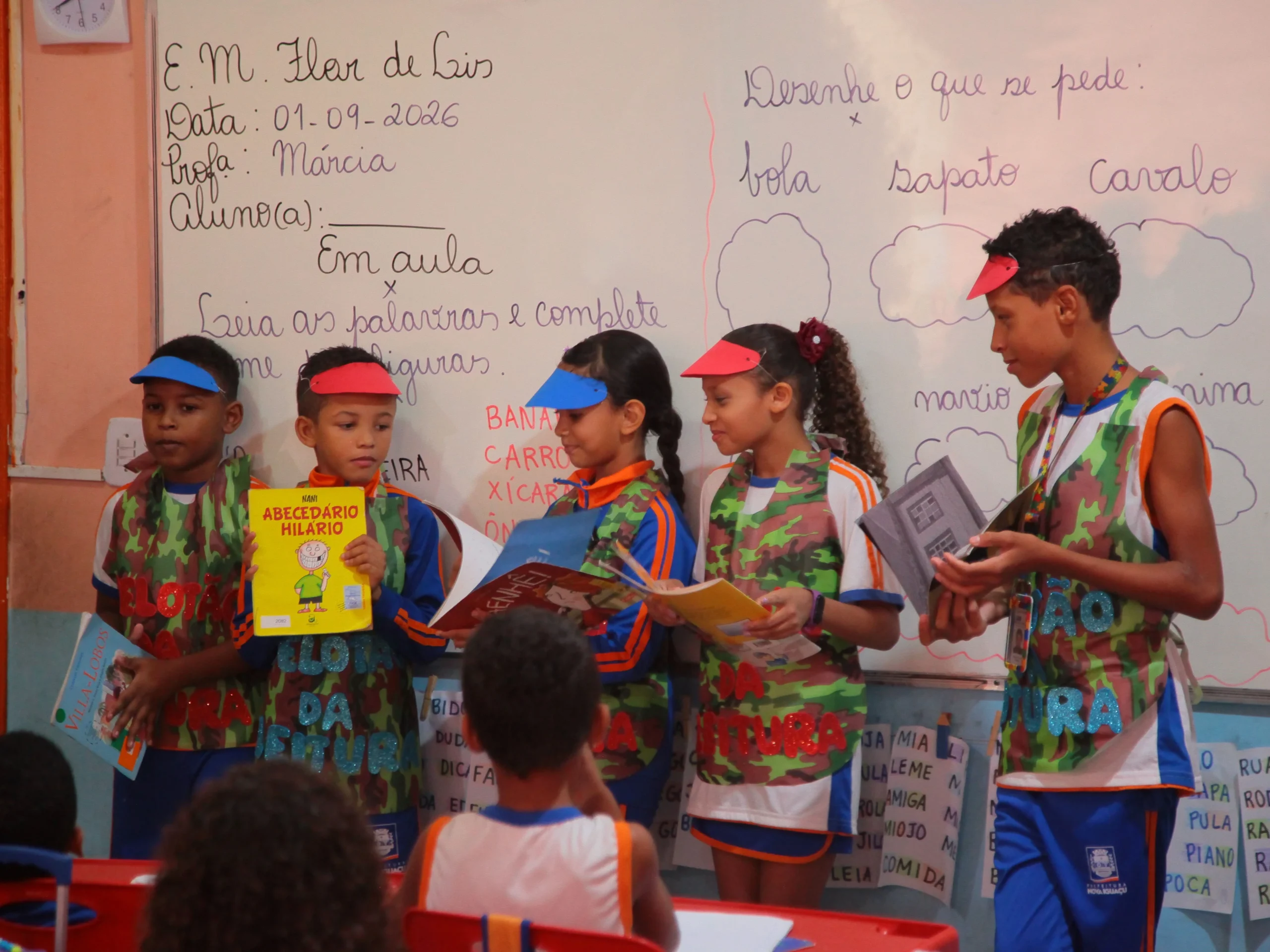 Projetos transformam alfabetização em experiência lúdica para alunos de escola municipal de Nova Iguaçu