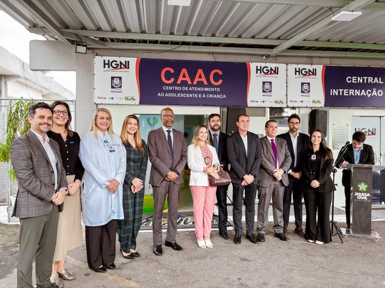 Hospital Geral de Nova Iguaçu inaugura centro especializado para atendimento a crianças e adolescentes vítimas de violência